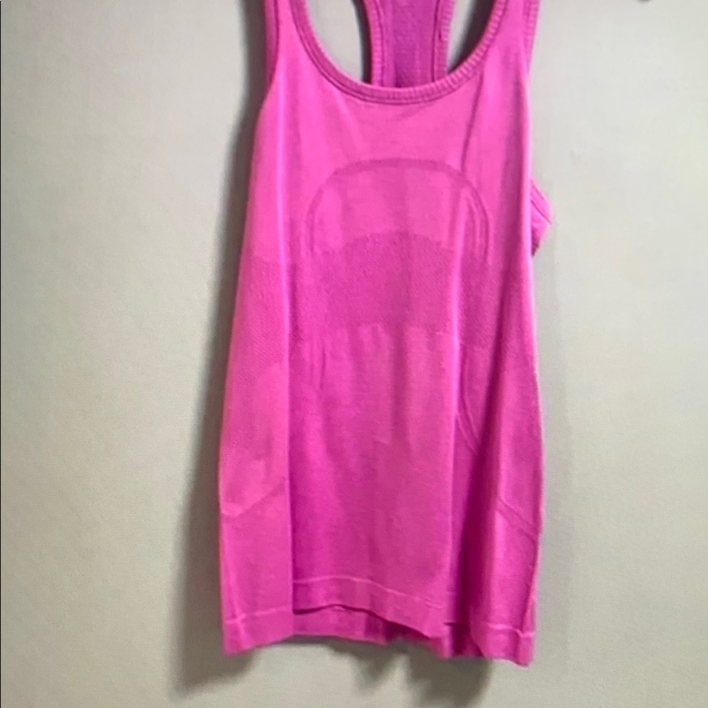 Pink Racerback Tank Top